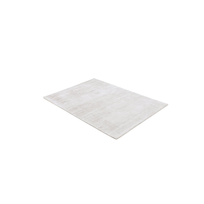 Ava Hand Knotted Cream Rug, Rectangle 60 x 110cm