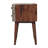 Caramel Edessa Bone Inlay Bedside