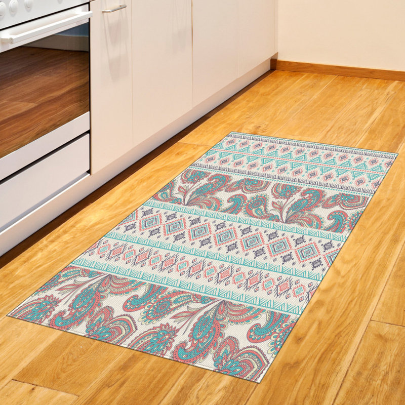 Tribal High Density Long Fiber Poly Threads Decorative Area Rug Carpet, Rectangle 2'7" x 5'
