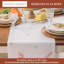 Chemin de table Maison d'Hermine Bunny Party 100 % coton - Double épaisseur - 37 cm x 183 cm-124340867