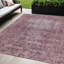Tapis oriental lavable d'intérieur 5 pi x 8 pi Merlot
