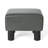 Okan Faux Leather Ottoman-1230135735