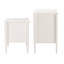  Tables de bout traditionnelles Oxford avec tiroirs et commode assortie, antique-217245468