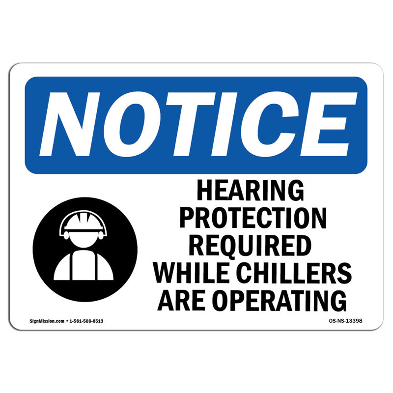 Hearing Protection Required Sign