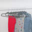 Cintre en caoutchouc pour enfants, paquet de 10, gris-1188014178