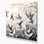 «Birds Mourning Dove», art mural sur toile beige
