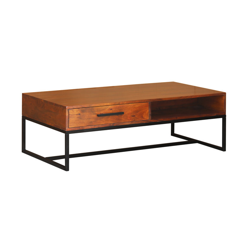 Willoughby Sled Coffee Table, Walnut
