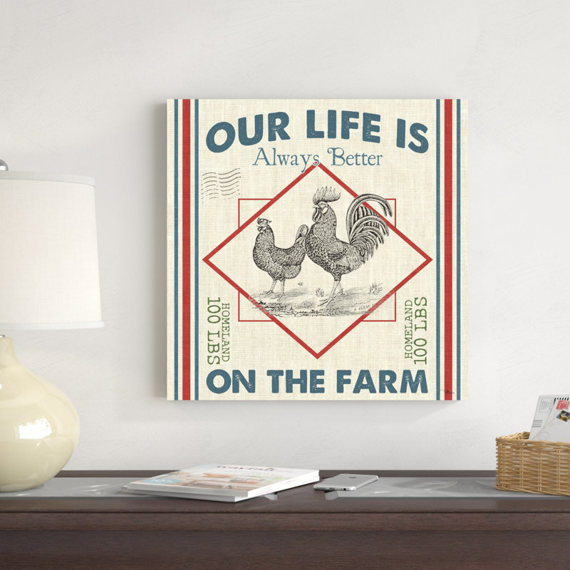 Sweet Farmhouse III, H 20 po x l 20 po