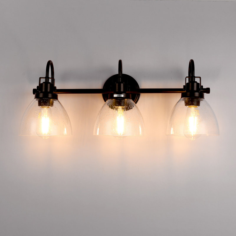 Schubert 3 - Light Dimmable Vanity Light, Matte Black