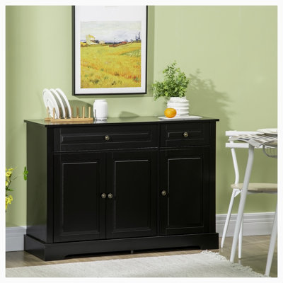 Buffet, armoire de salle à manger et crédence de bureau 45,25 po Amariani
