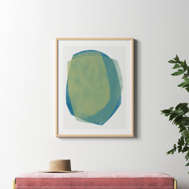 Didi " Eclipse 5 " by Jacques Pilon Painting Print, Maple, 38" H x 30" W