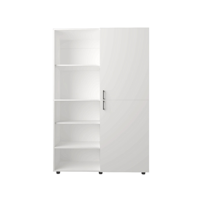 Armoire garde-robe, armoire de bureau, Blanc