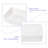 Myhomekeepers 15'' Ceramic Rectangular Bathroom Sink