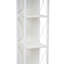 Talion Tall Bathroom Storage Cabinet, Slim Storage Cabinet With Toilet Paper Scroll, Narrow Cabinet With Adjustable Shelves And Door-1648206436