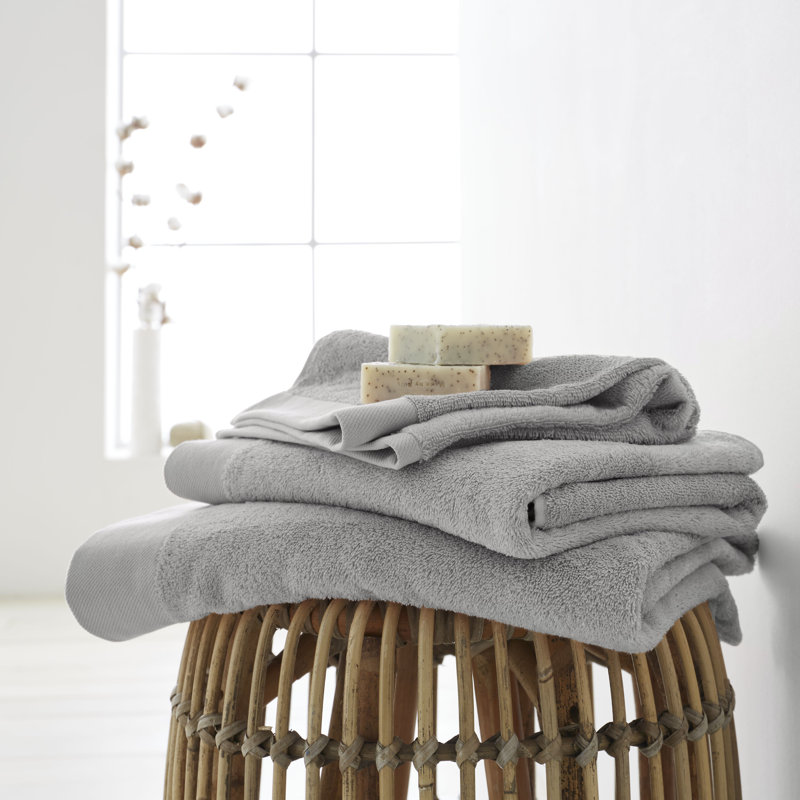 Bambo Cotton Blend Towels, Grey