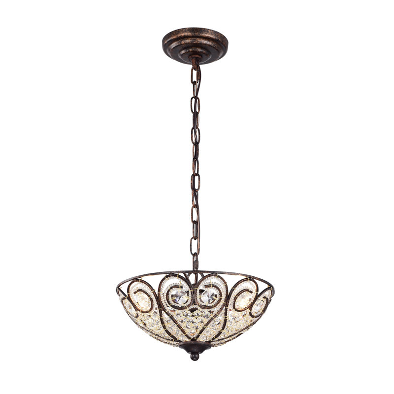 Luminaire suspendu pour cuve simple 3 lumières Margaux