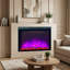 Rebrilliant Black Electric Fireplace Insert-852376873