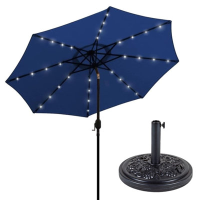 Winon 118.2'' Lighted Market Umbrella