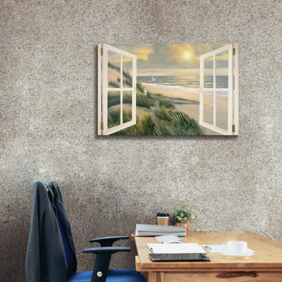 «Morning Meditation With Windows» par Diane Romanello