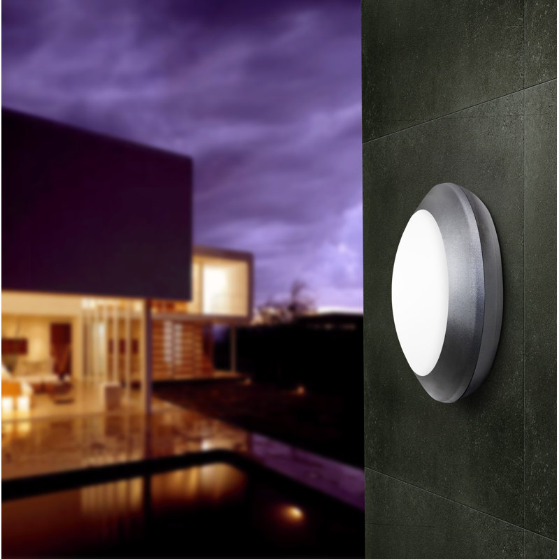 Moravia 1 - Bulb Outdoor Bulkhead Light, Black