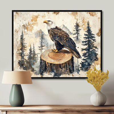 Glodine Large Eagle The Soaring Sentinel II - Eagle Wall Art