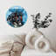 Horloge murale en bois 10 po, mouvement silencieux, à piles (piles AA non incluses), décor artistique, parfait pour les décorations