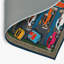 Tapis intérieur et extérieur noir Transport-1057181014
