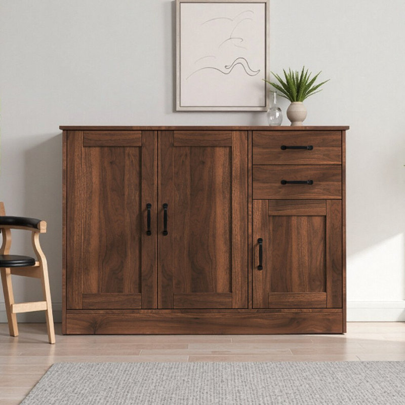 Buffet Modern Modern, Noyer