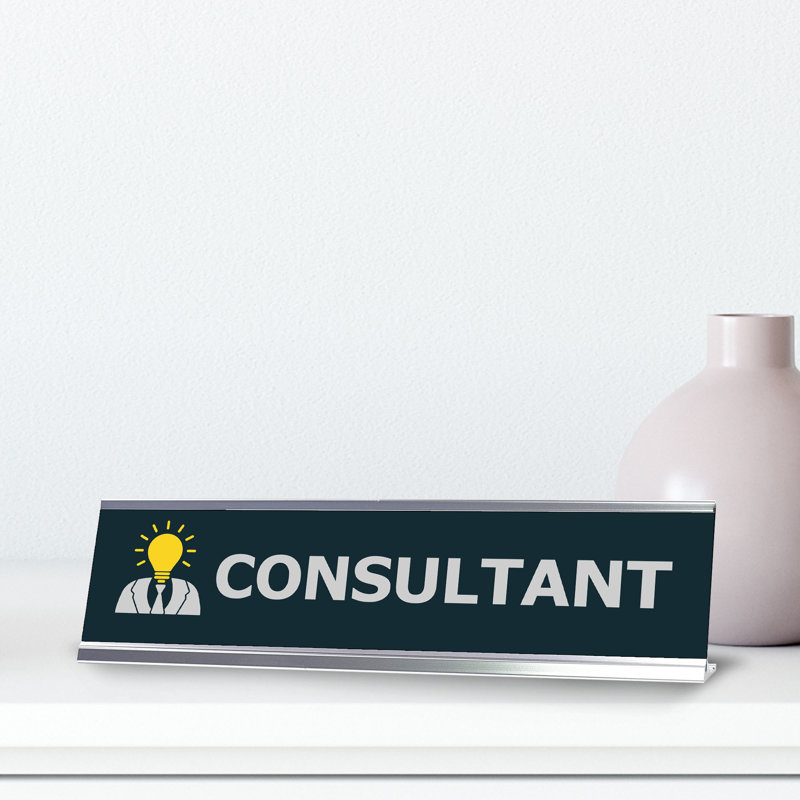 Enseigne de bureau d'expert-conseil