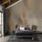 Warm Gold Abstract Textured Wall Mural-1309440643