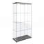 Vitrine en verre avec lumières DEL