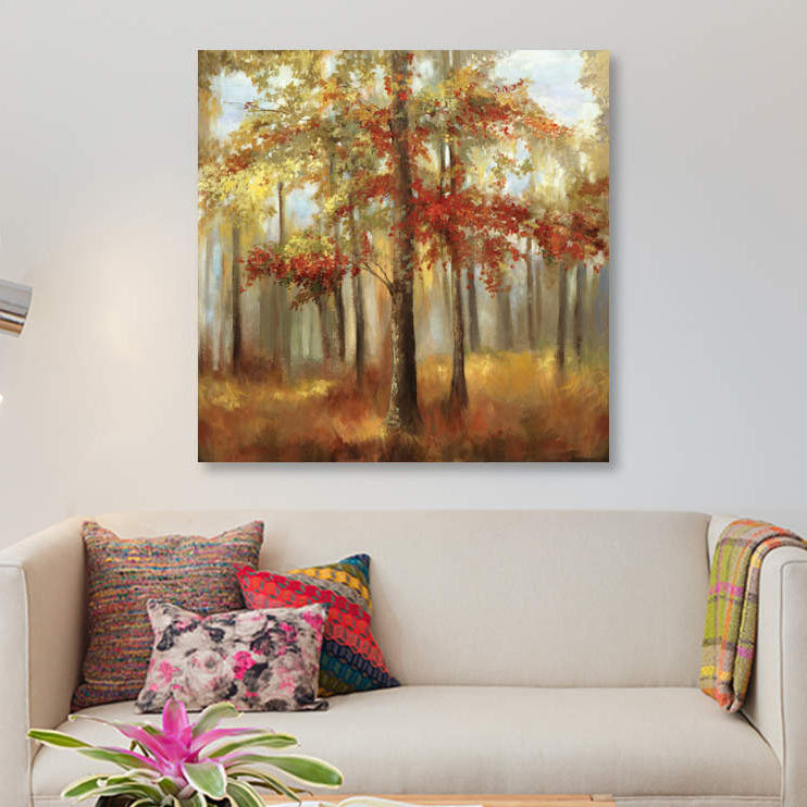 « mou light i », reproduction sur toile, H 18 po x l 18 po x P 1,5 po