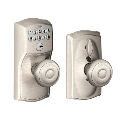 Georgian Door Knob with Camelot Trim