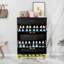 Armoire de rangement pour chaussures pour le vestibule, range-chaussures autoportant avec 2 tiroirs rabattables-1556143826