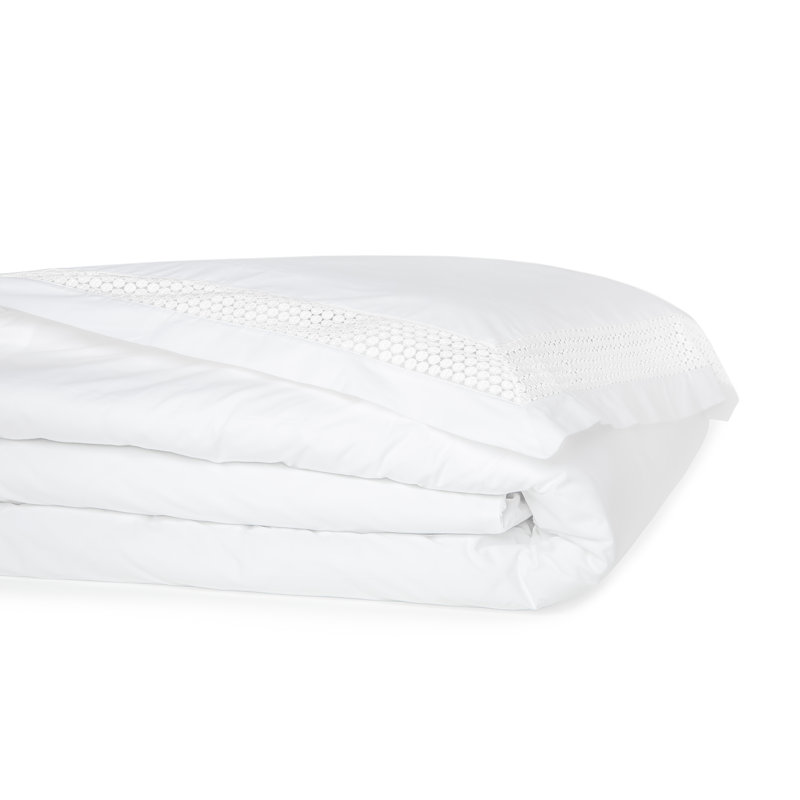 Magnolia_Duvet Cover, Twin Duvet Cover, White