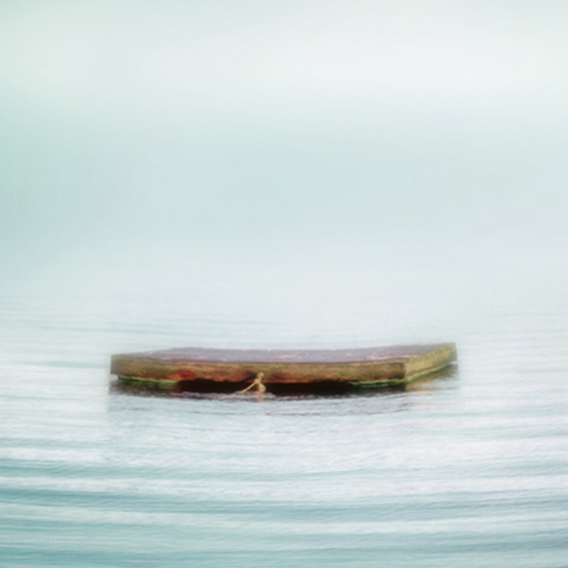 « dockside-dock », reproduction de photo sur toile, 16 po x 24 po