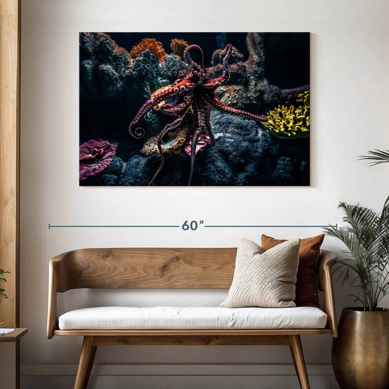 Brampt Octopus Habitat, 32" H x 48" W