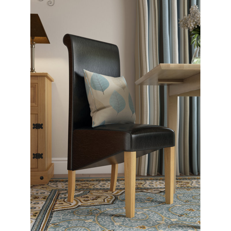 Astin Upholstered Dining Chair, Black, 6