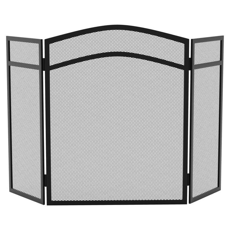 Fire Screen Spark Guard Arched
