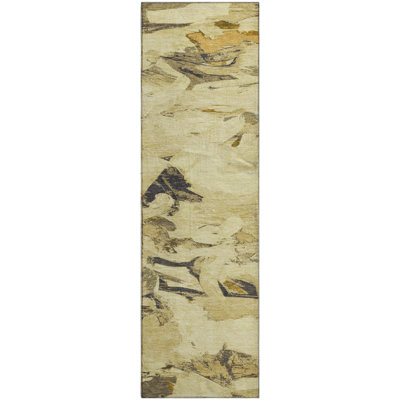 Premium Machine Washable Kumbhar AMF1344 Abstract Rug