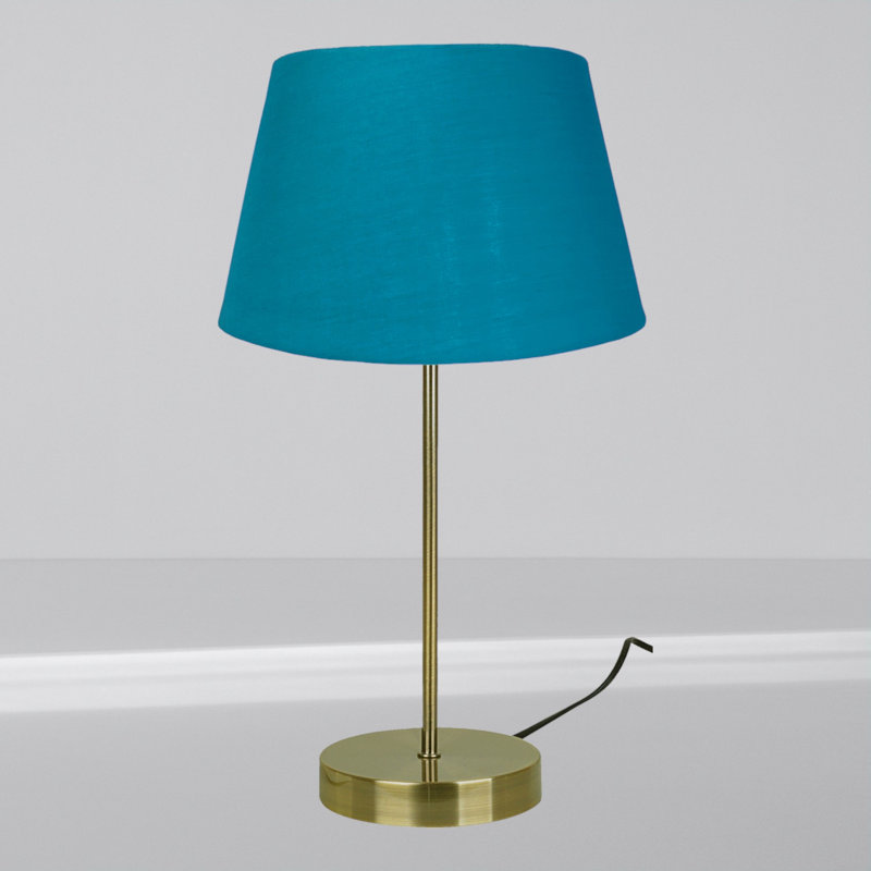 Okken Standard Table Lamp, Teal