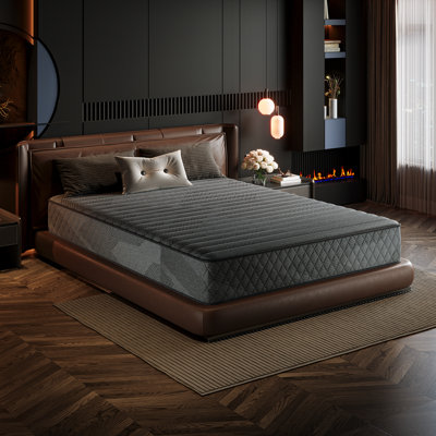 Ellayne 8" Medium Cooling Memory Foam Hybrid Mattresses in a Box with CertiPUR-US Certified Foam by Alwyn Home