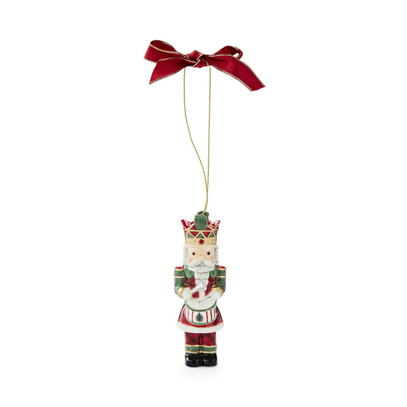 Spode, Christmas Tree - Tartan Nutcracker Ornament