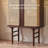 Solid wood double door storage cabinet bookcase