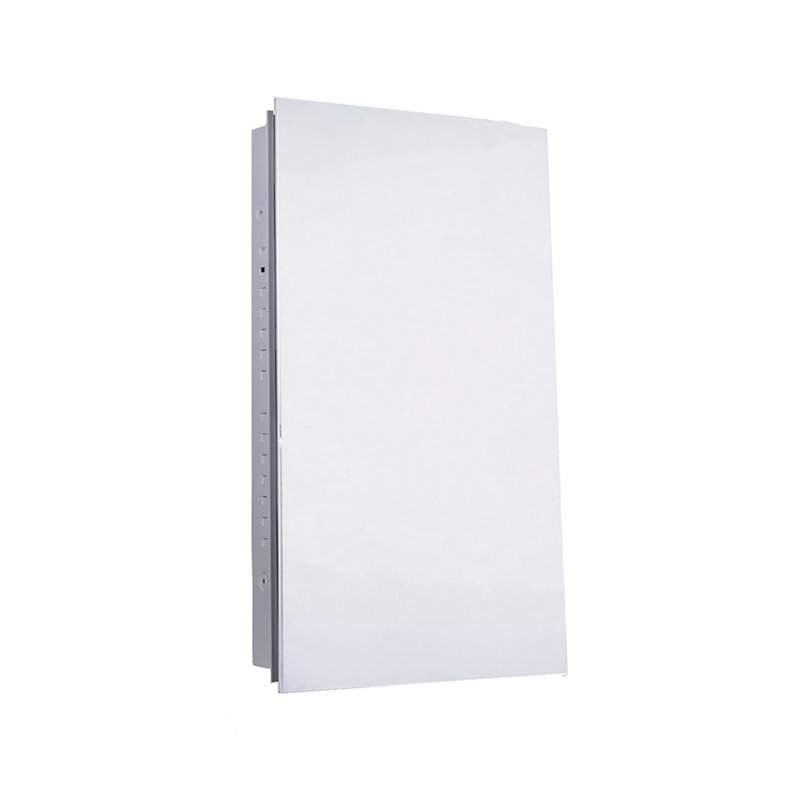 Armoire à pharmacie sans cadre avec miroir Akikazu, 18 po x 36 po, Plafonnier encastré