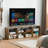 Anabal TV Stand with LED Lights, Entertainment Center with Shelves Media Console for 55/65/75 Inch TV-2006912352-2007764960