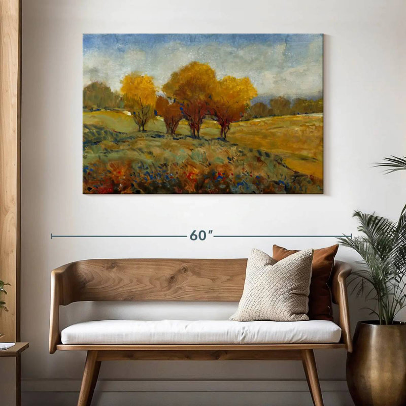 Alvord Vivid Brushstrokes I, H 32 po x l 48 po
