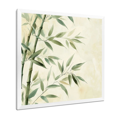 Serene Bamboo Grove II - Toile tendue sur châssis - Galerie botanique