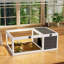 Cage pour animaux 39,5 House avec tortue en bois