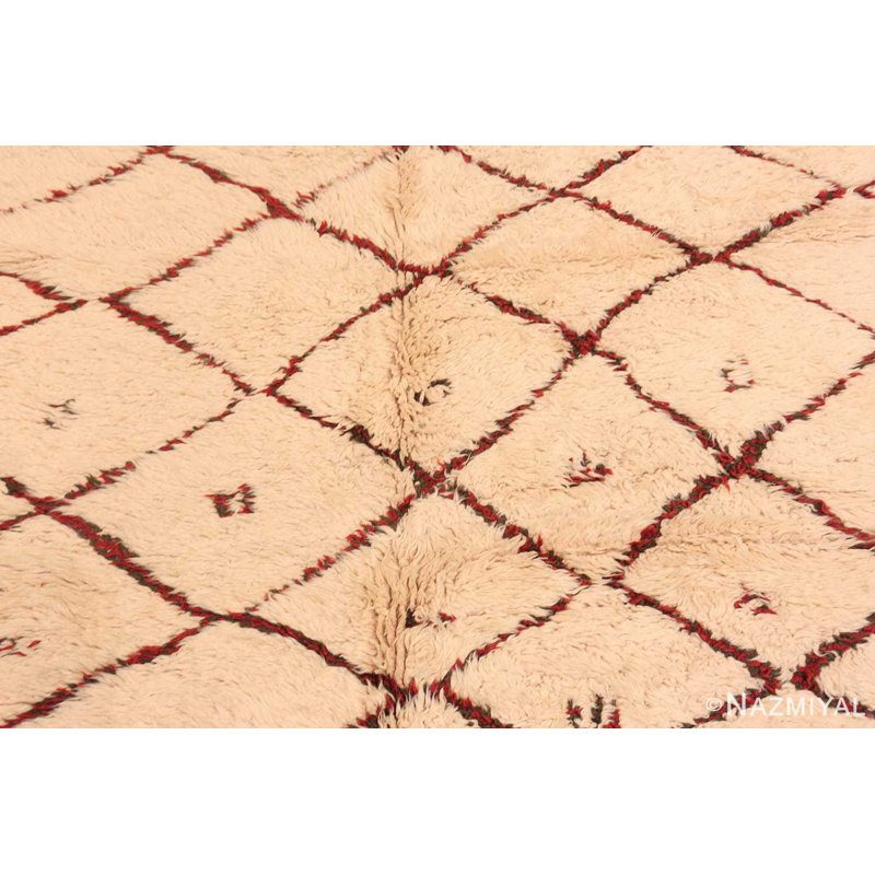 Moroccan One-of-a-Kind Runner 6'6" X 16'7" Hand Knotted Area Rug